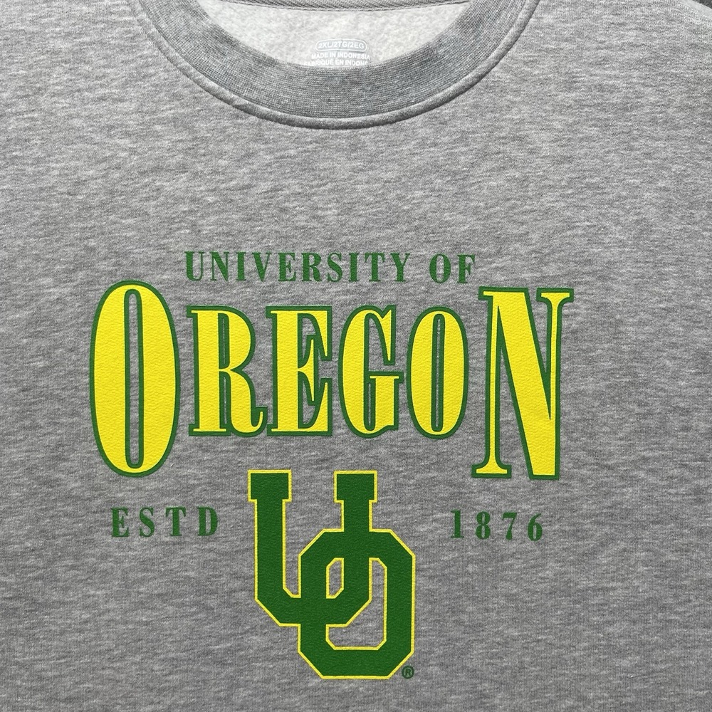 University Of Oregon‎ 2XLTall Grey Sweatshirt